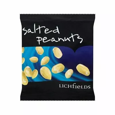 Lichfields Salted Peanuts 50g Pack Of 24 • £21.99