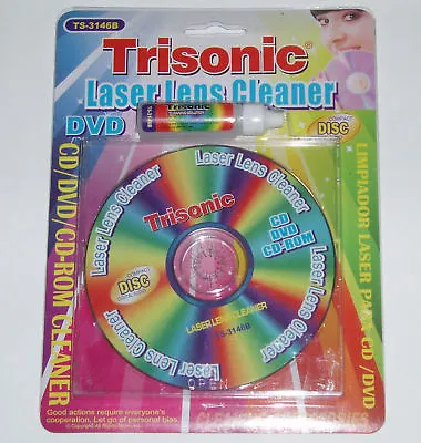 Laser Lens Cleaner For Cd Dvd Cd-rom Pc Ps2 Ps3 X-box • £12.30