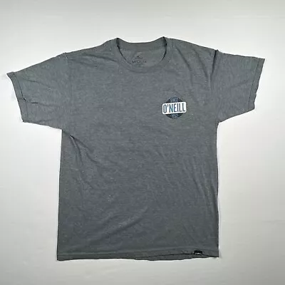 Oneill T-Shirt Mens Size Medium Gray Modern Fit Short Sleeve Surf Shirt • $11.95