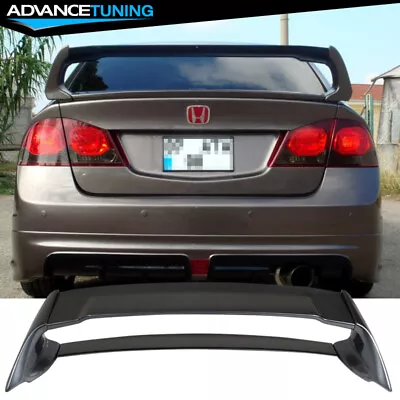 Fits 06-11 Honda Civic Sedan Mugen Style Rear Trunk Spoiler Wing Painted #NH737M • $199.99