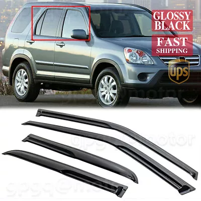 For Honda CRV CR-V 2002-2006 JDM-Mugen Style Window Visor Rain Guard Deflector • $25.99