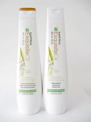 Matrix Biolage Exquisite Oil Micro Oil Shampoo & Conditioner 13.5 Oz • $33.47