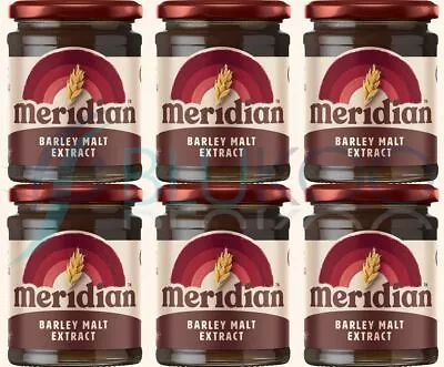 Meridian Barley Malt Extract - 370g (Pack Of 6) • £21.41