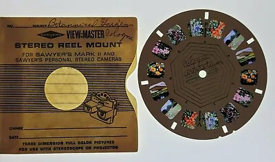 Rare Personal Reel Mounts View-master 1 Reel Botanical Gardens Cologne Germany • $17.99