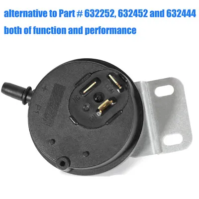 For Nordyne Gibson Furnace Air Pressure Switch 632444 Rating: 1.74'' W/C • $25.18