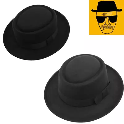 Breaking Bad Pork Pie Hat Classic Black Wool Hat For Men • $17.38