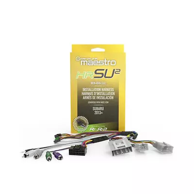 IDatalink HRN-HRR-SU2 Radio Replacement SWC Interface Harness For 2012-Up Subaru • $64.98