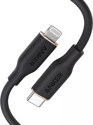 Anker Flow USB C To Lightning 3ft Charging Cable Silica MFi Certified For IPhone • $29.99