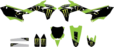 D'COR Monster Energy Slash Graphics Kit 20-20-134 • $139.95