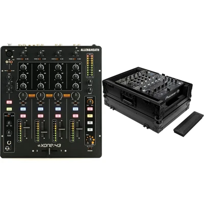 $1159 • Buy Allen & Heath Xone:43 4-channel DJ Mixer And Odyssey Hard Case - Black