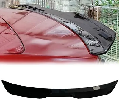 Hatchback Universal Car Rear Trunk Roof Lip Spoiler Tail Trunk Wing Gloss Black • $59
