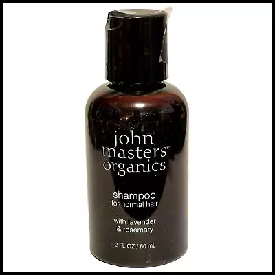 John Masters Organics Normal Hair Shampoo Lavender Rosemary 2 Fl.oz. Travel Size • $8.52