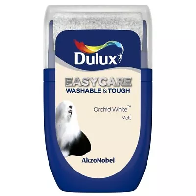 £3.98 • Buy Dulux Tester Paint Pot - Easy Care - Washable & Tough - Orchid White - 30ml Matt