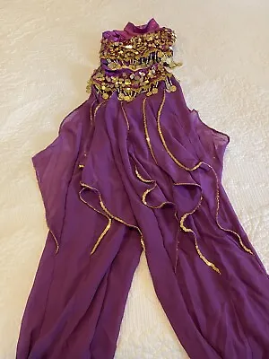 Genie Costume Girls Size 6 IMC Purple I Dream Of Jeannie ￼Halloween • $16