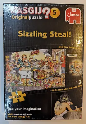 Wasgij 150 Piece Original Puzzle No. 5 Sizzling Steal! - New And Sealed • £8.49