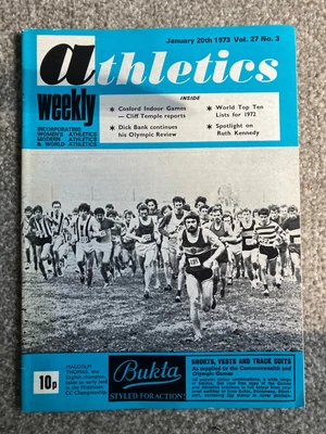 £6.99 • Buy ATHLETICS WEEKLY - 20 January 1973 - World Top 10; Ruth Kennedy