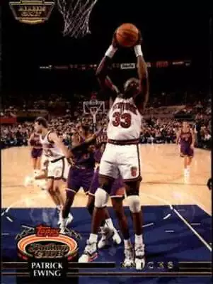 1992-93 Topps Stadium Club Members Only #100 Patrick Ewing New York Knicks 33712 • $2.49