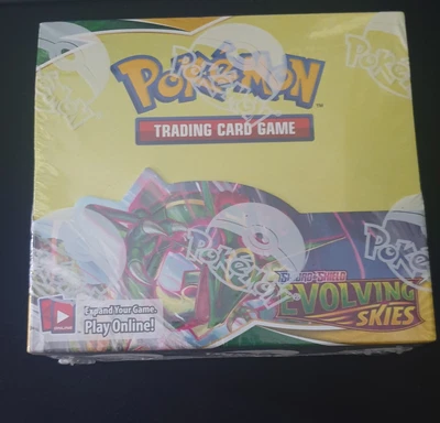 $599 • Buy Pokemon TCG - Evolving Skies Booster Box Genuine Factory Sealed (x4 Available)
