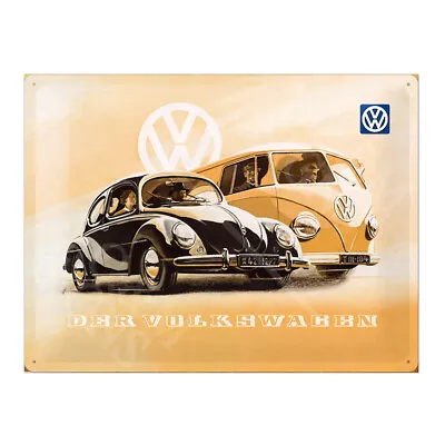 VW Car Van Sign Plaque Poster Made From Metal Garage Home Bar Shed Wall Art 837 • £3.95