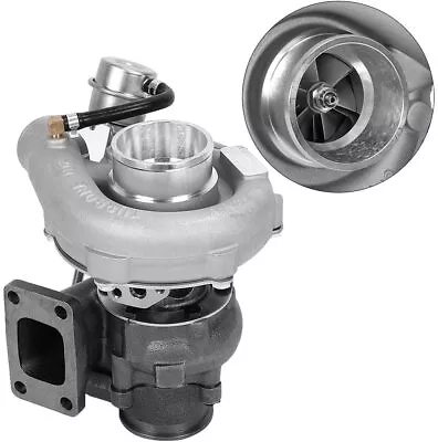 $110.19 • Buy T3/T4 T04E V-BAND Turbocharger Turbo .63 A/R 73 Trim Internal Wastegate 420+ HP