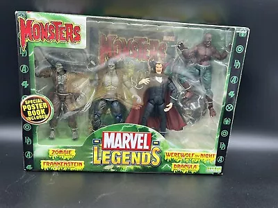 NEW Marvel Legends Monsters Sealed Toy Biz 2006 Zombie Frankenstein Dracula • $174.79