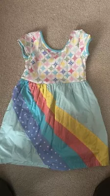 NWT Girls Matilda Jane Dream Chasers Rainbow Way Dress Size 6 Preowned • $12.58