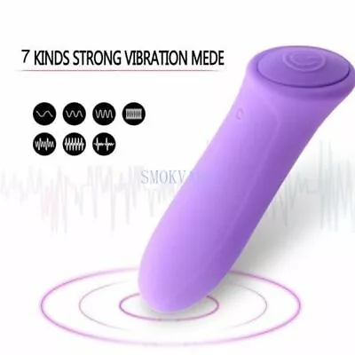 Multi-Speed Bullet Mini Vibrator Wand Neck Full Body Personal Massage For Women • $13.99