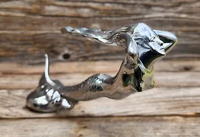 Classic Car Mermaid Hood Ornament  Vintage Antique Metal 1932 Nash Hood Ornament • $300