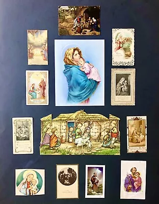 96-piece Lot Of Vintage Holy Christian/Catholic Prayer Cards Bible Booklets • $39.95