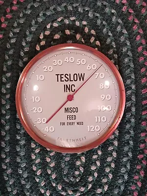 Teslo Inc. Misco Feed Advertising Thermometer!! • $36.99