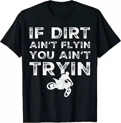 Funny Dirt Bike Riding Mx Motocross Rider Supercross Unisex T-Shirt • $21.99