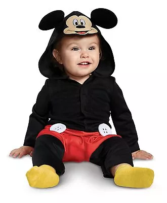 Mickey Mouse Infant Disney Baby Fancy Dress Up Halloween Toddler Child Costume • $47.85