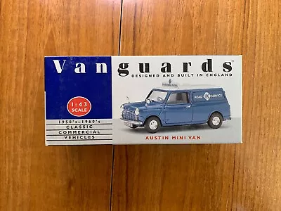 Vanguards Corgi 1:43 Austin Mini Van RAC VA14000 • £13.50