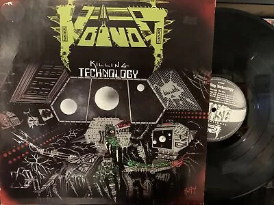 Voïvod – Killing Technology LP 1987 Noise International – N 0058 GERMANY VG+/VG+ • $69.95