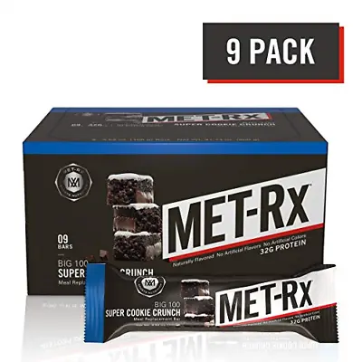 MET-Rx Big 100 Colossal Protein Bars Great As Healthy Meal Replacement Snack • $36.64