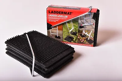 Genuine Laddermat Rubber Mats For Window Cleaner Safety - Be Safe - Stay Level • £25.98