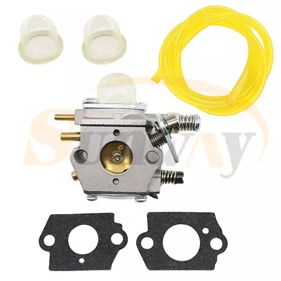 Carburetor For Emak Oleo Mac Efco Brushcutters Walbro WT460 Primer Bulb Fuelline • £12.49