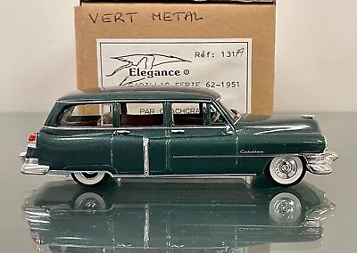 Elegance Ref: 131A 1951 Cadillac Series 62 Coachcraft Wagon  1/43 Scale Model • $169.99