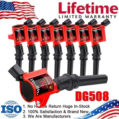 Set Of 8 TRITON Ignition Coils For Ford F150 1997~2003 5.4L / 2000~2009 4.6L V8 • $36.99