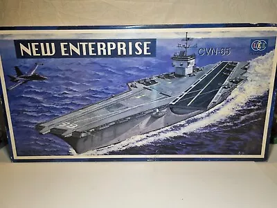 New Enterprise Aircraft Carrier Model Kit - LEE | No. 03102 - 1:400 - Incomplete • $0.99