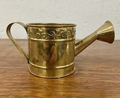 Vintage Miniature Hosley Brass Watering Can • $22