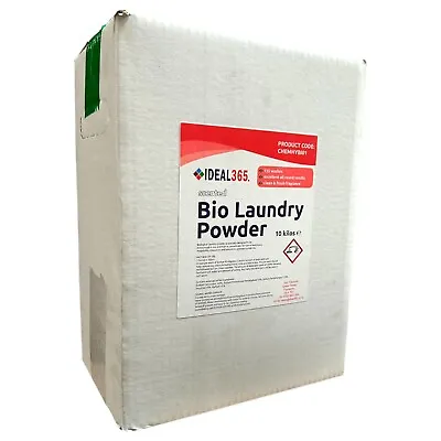 Ideal 365 Biological Scented Floral Fragrance Laundry Washing Powder Tub 10KG • £22.98