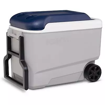 Igloo Cooler Maxcold Ice 40 Roller 38l Wheeled Mobile Portable Cool Box Chest • £94.95