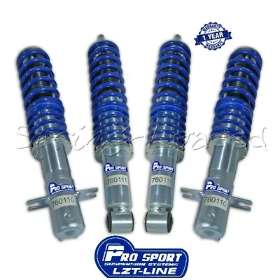ProSport LZT Coilovers For VW Golf Mk1 Cabrio 1.1-1.8 +GLS/i/GTi/D A1/17 1980-93 • $330.11
