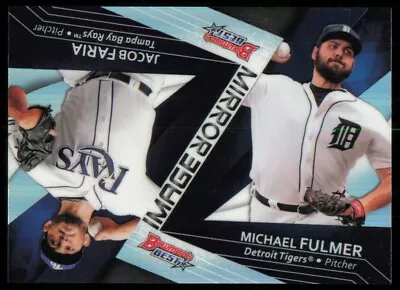 2017 Bowman's Best Mirror Image Michael Fulmer/Jacob Faria #MI-5 • $1.50