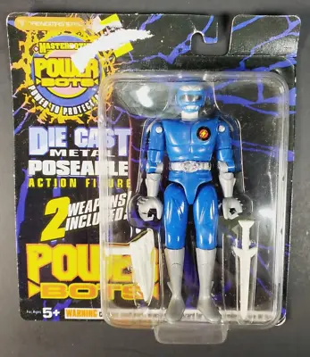 NEW 1994 Masterbotix Power Bots Die Cast Metal Poseable Action Figure 4 1/2  • $16