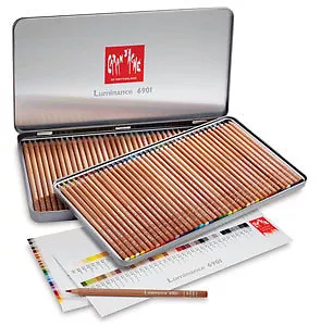 Caran D'ache Luminance Coloured Pencil 76 Colour Tin • £249.99