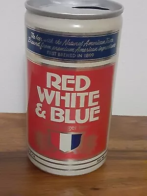 Red White And Blue 12oz Pull Top Beer Can • $7.98