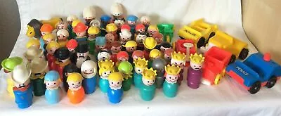 You Choose Vintage Fisher Price Little People VARIETY Castle Western Hospital • $4.99