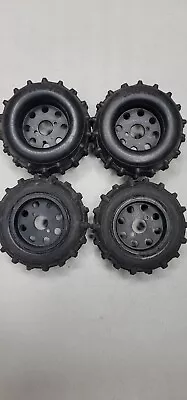 Yokomo Dogfighter Yz 834b Vintage RC Rims Tires Custom Rears Are Wider Stability • $125